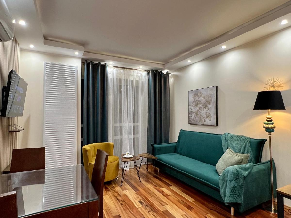 ワルシャワPlatinum Tower Green Star Apartアパートメント エクステリア 写真