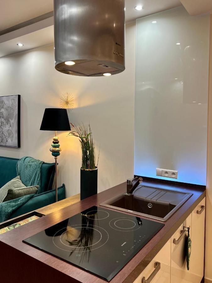 ワルシャワPlatinum Tower Green Star Apartアパートメント エクステリア 写真